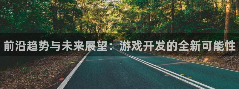 沐鸣娱乐2测速登陆：前沿趋势与未来展望：游戏开发的全新可能性