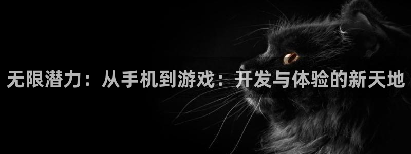 沐鸣2注册流程：无限潜力：从手机到游戏：开发与体验的新天地
